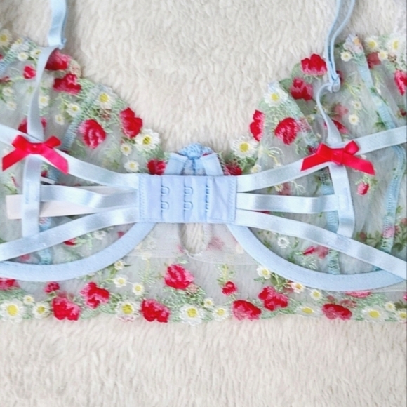 New! For Love and Lemons Aurelia Underwire Bra - Picture 9 of 12